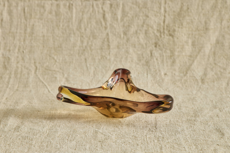 Amber Murano Dish