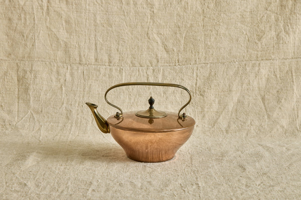 Brass & Copper Teapot