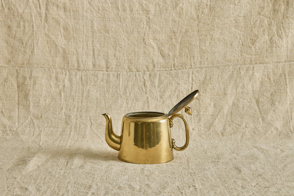 Brass Deco Teapot No. 1