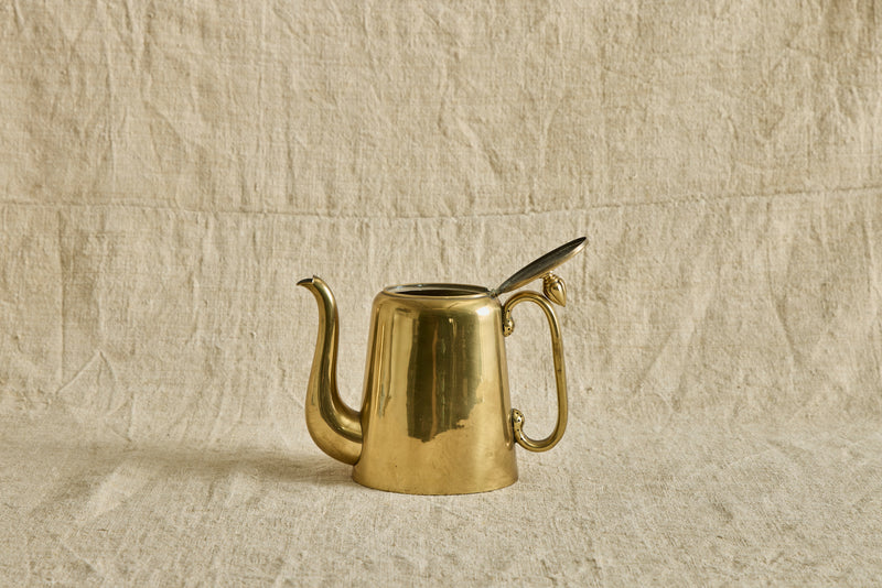 Brass Deco Teapot No. 2