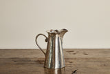 Italian Pewter Scalloped Pitcher