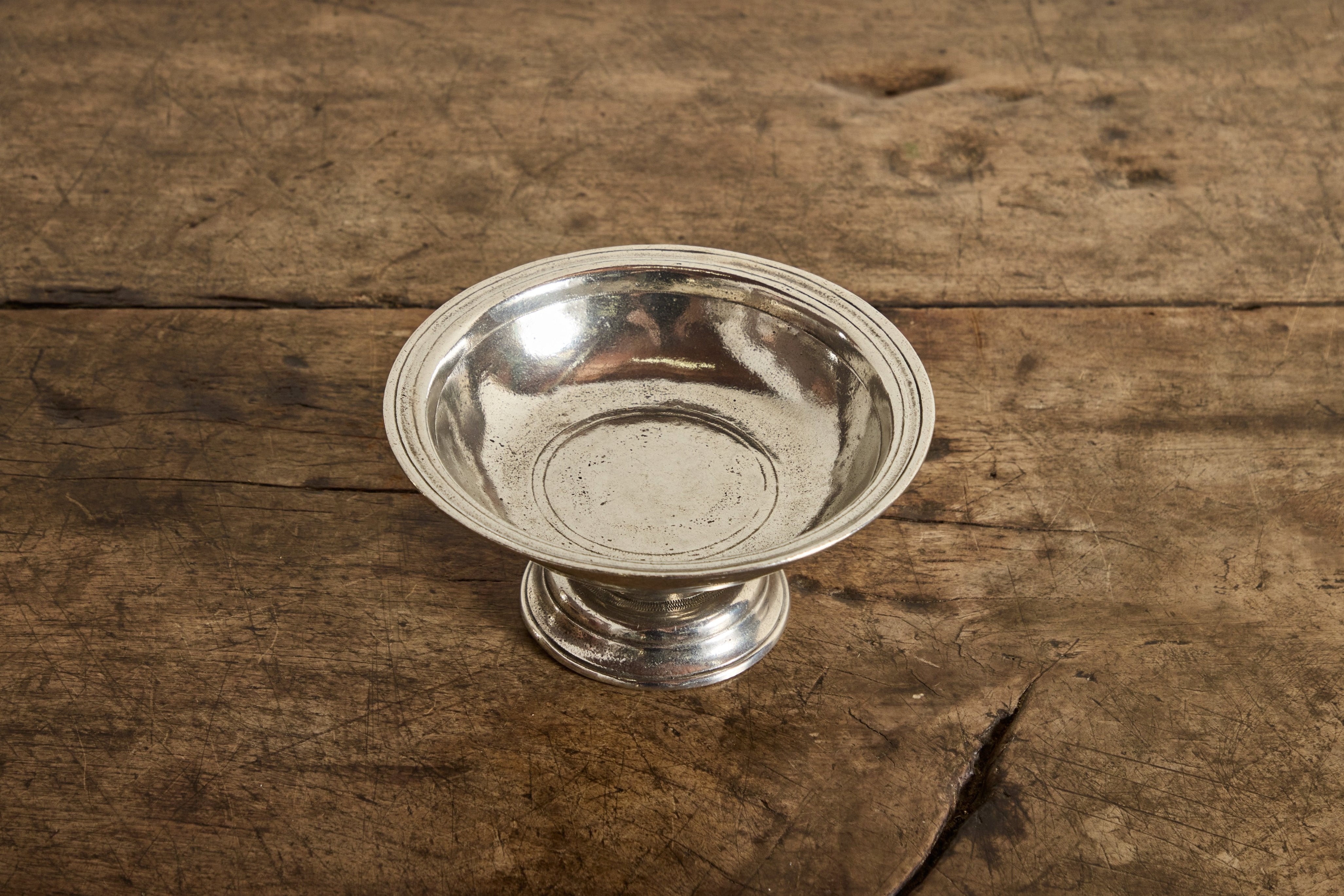 Pewter Footed Bowl