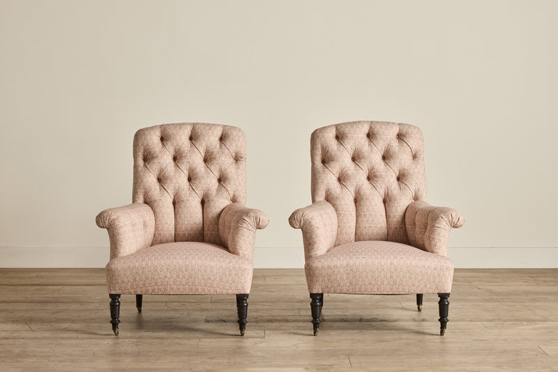 High Back Tufted Chairs (LA)