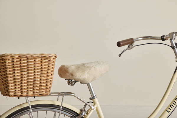 Shearling Bike Saddle Cover