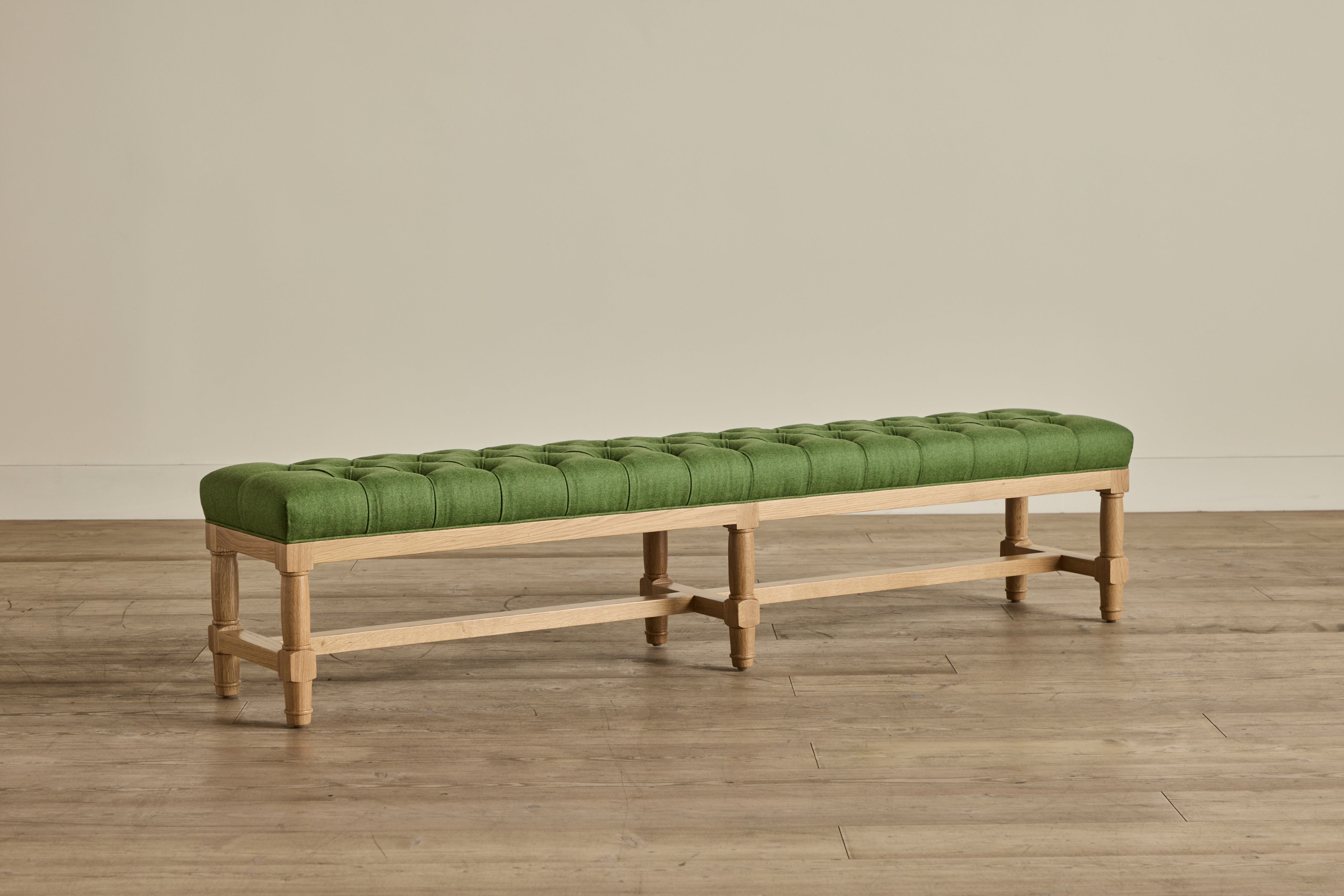 Nickey Kehoe 72" Tufted Bench - In Stock (LA)