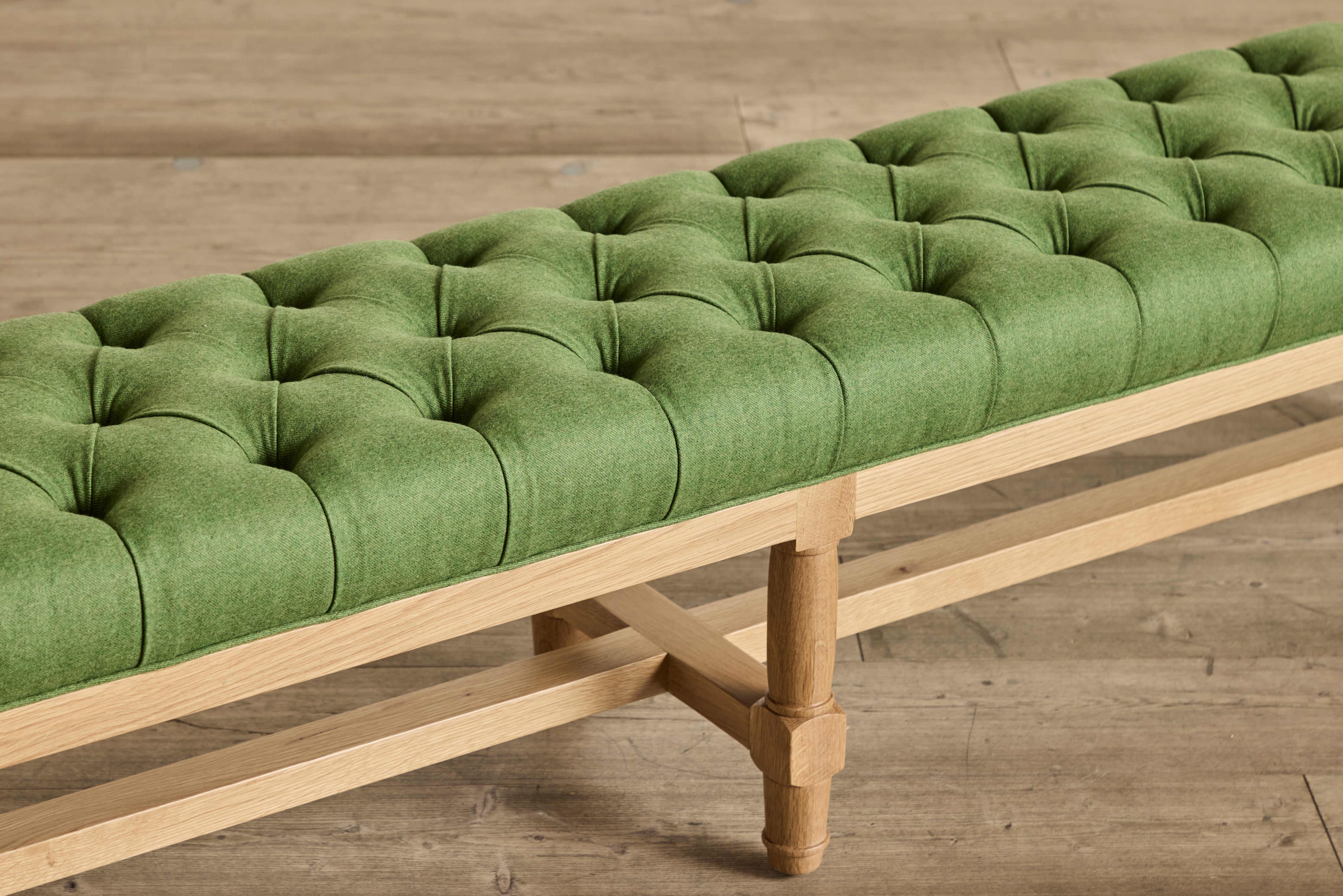 Nickey Kehoe 72" Tufted Bench - In Stock (LA)