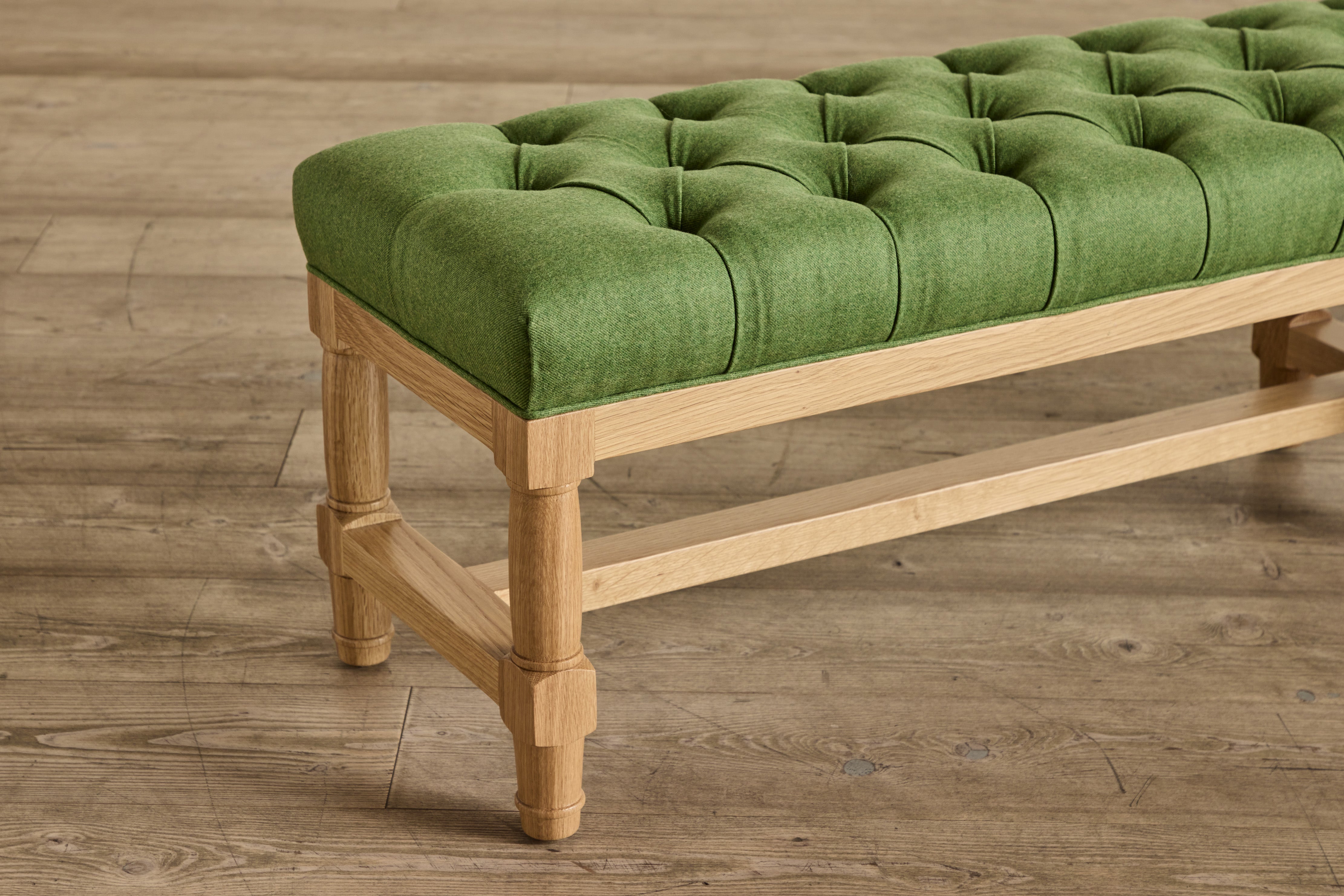 Nickey Kehoe 72" Tufted Bench - In Stock (LA)