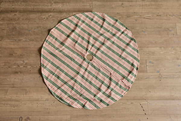 Nickey Kehoe Tree Skirt, Candy Stripe