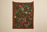 Italian Wool Throw in Olive