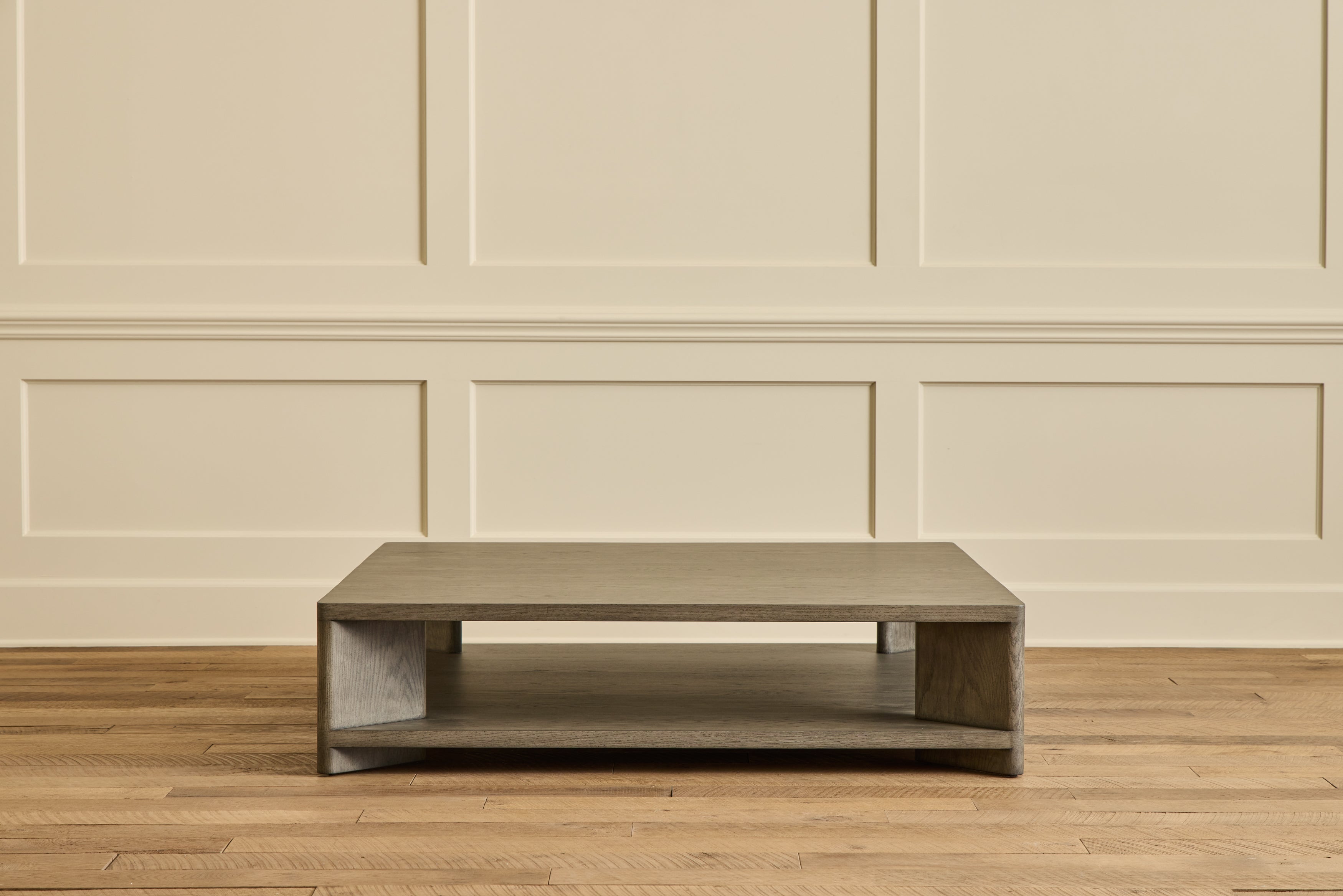 Rectangular Shelf Coffee Table, 54"