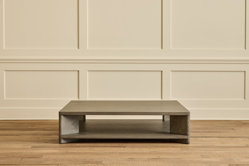 Rectangular Shelf Coffee Table, 54"