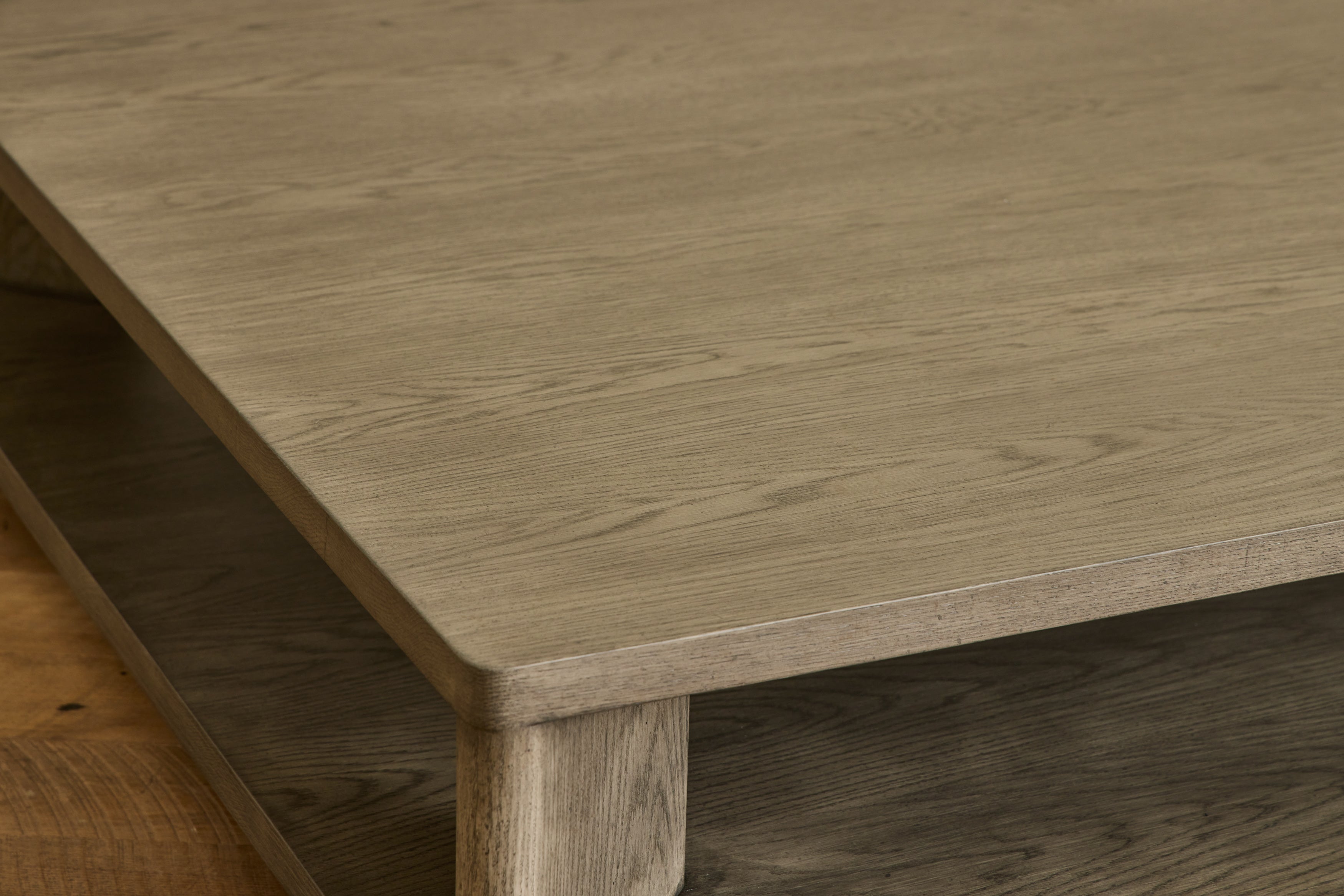 Rectangular Shelf Coffee Table, 54"