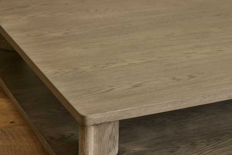 Rectangular Shelf Coffee Table, 54"