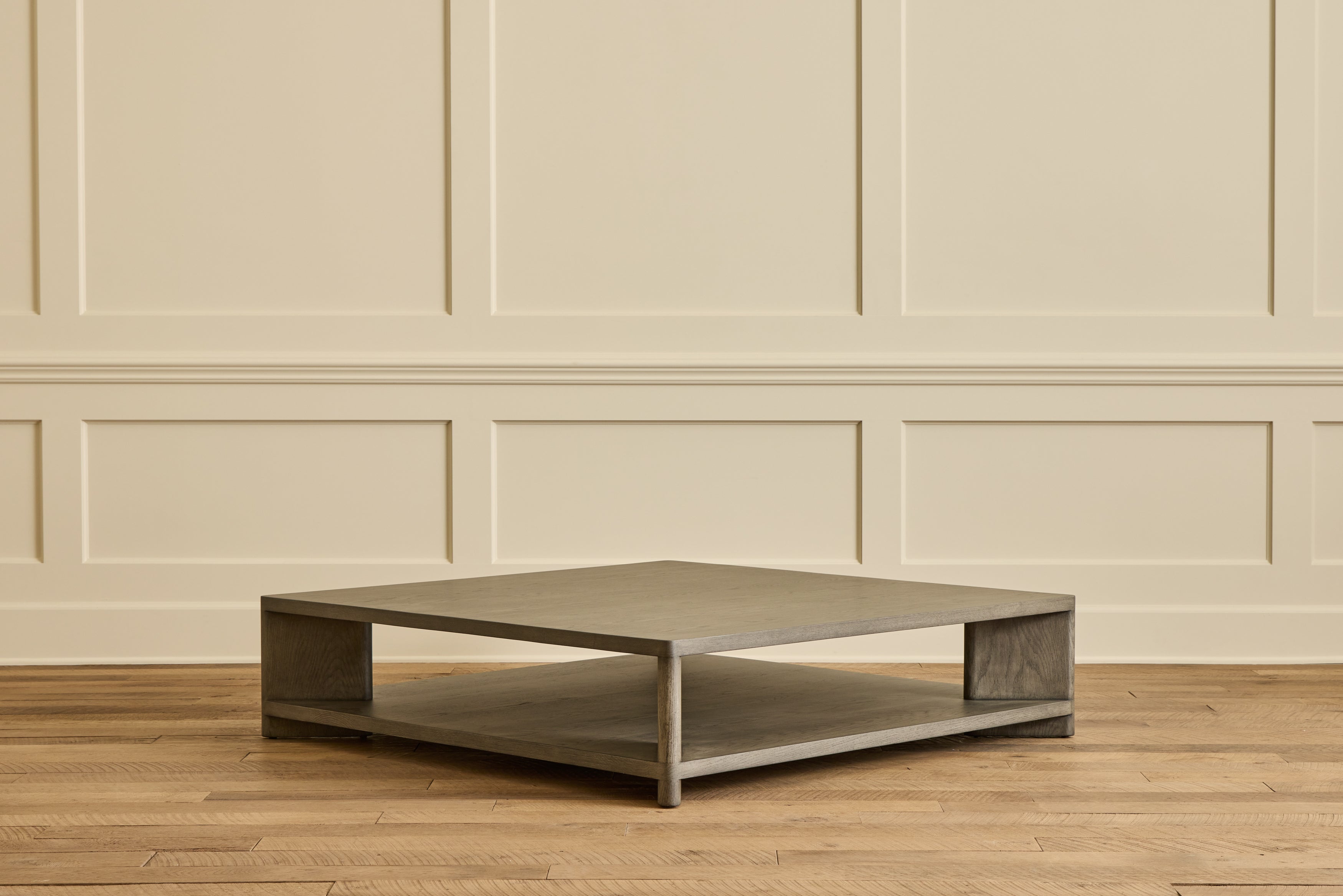 Rectangular Shelf Coffee Table, 54"