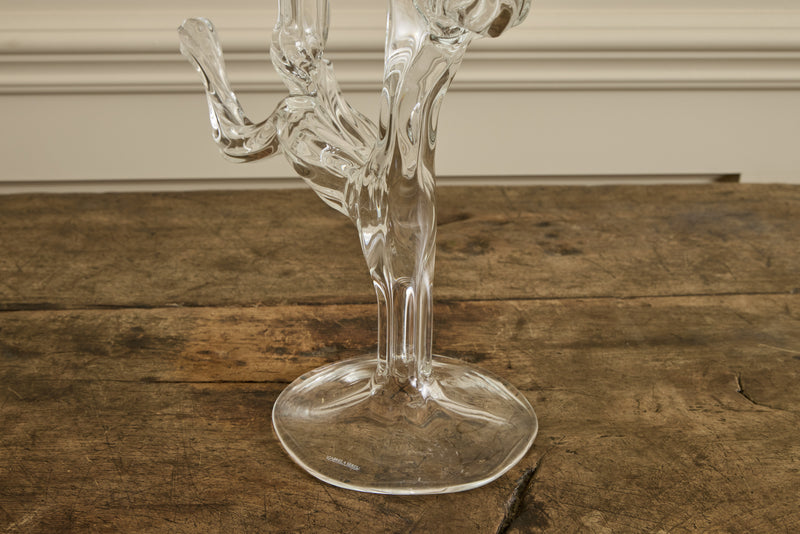 Tree of Life Candelabra with Colored Birds