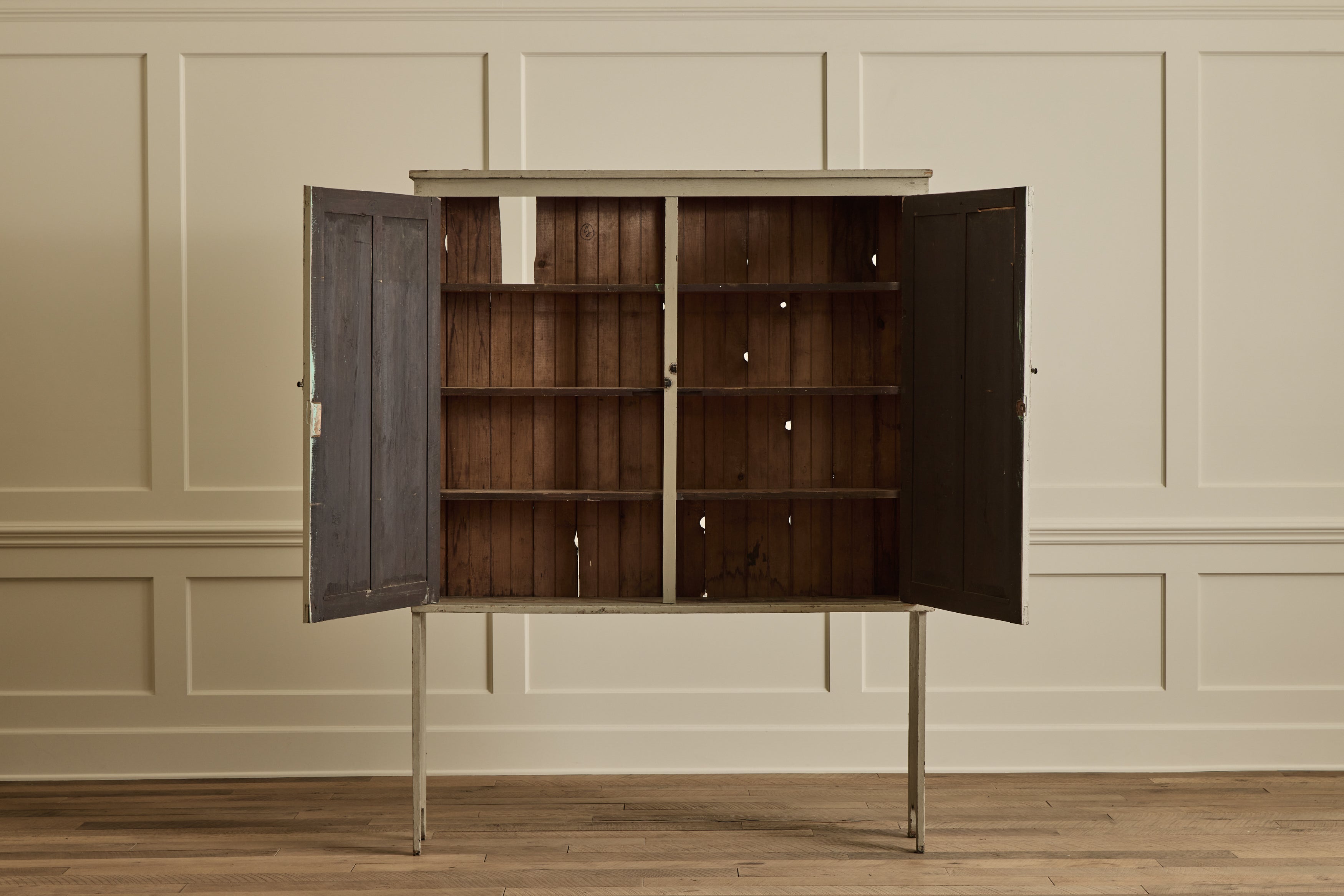 19th Century Painted Cupboard