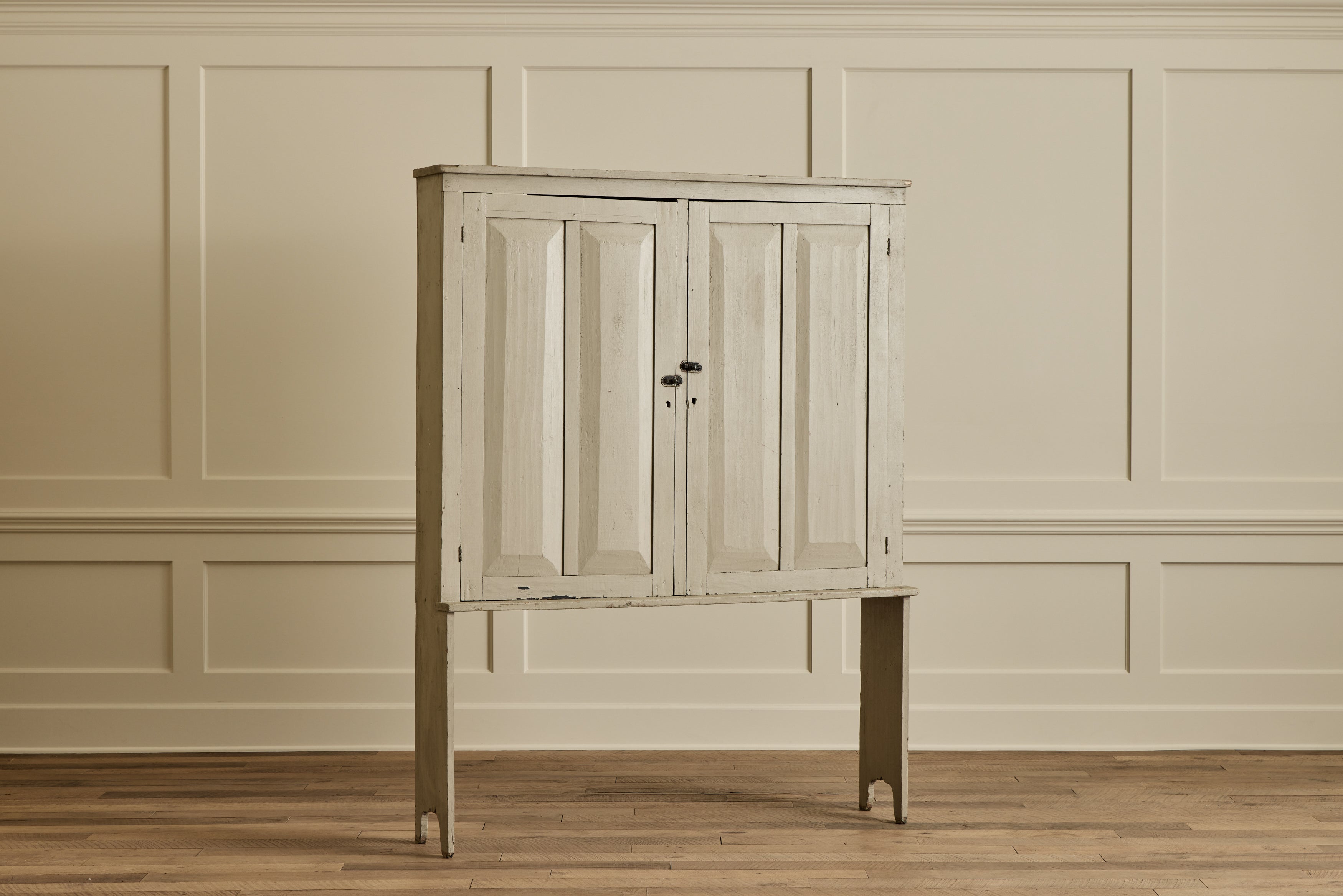 19th Century Painted Cupboard