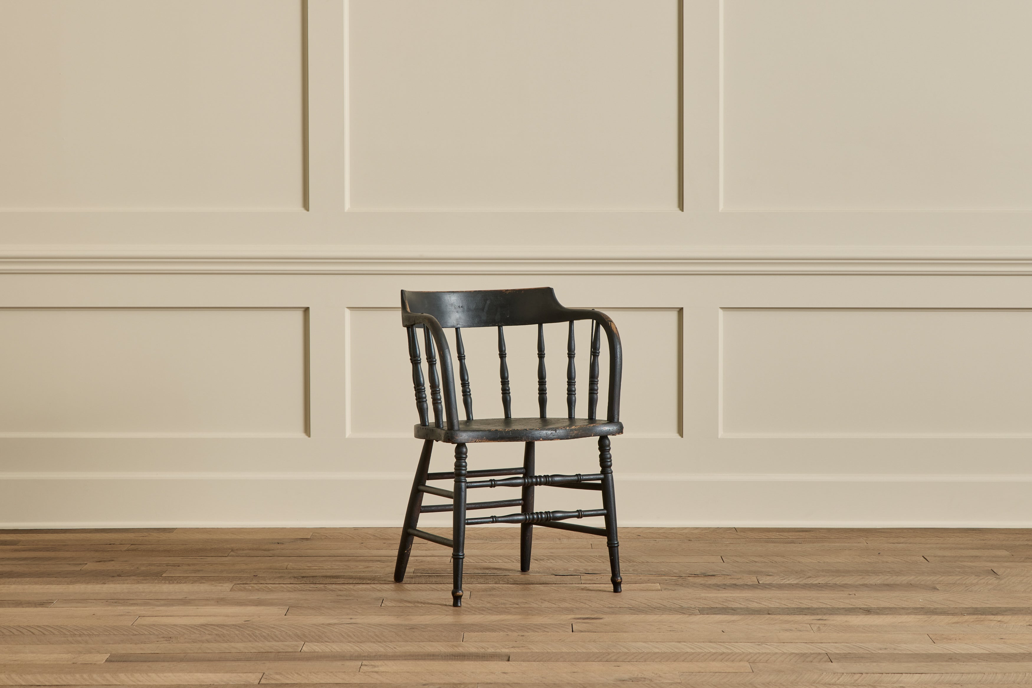 Set of 8 Spindle Back Chairs