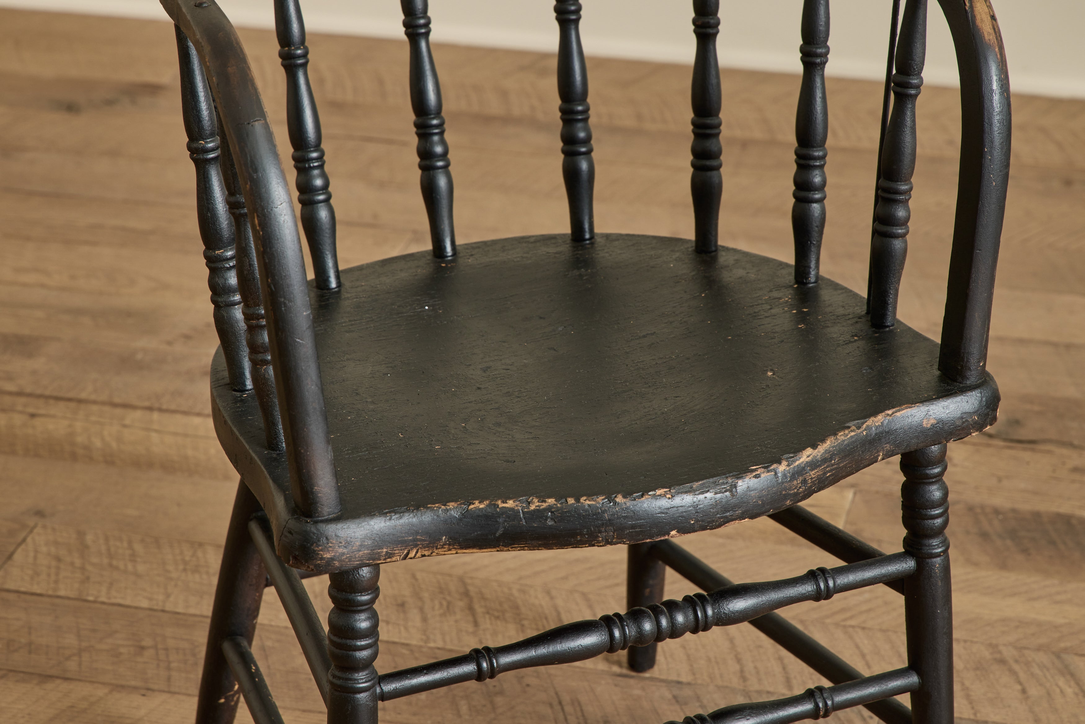 Set of 8 Spindle Back Chairs