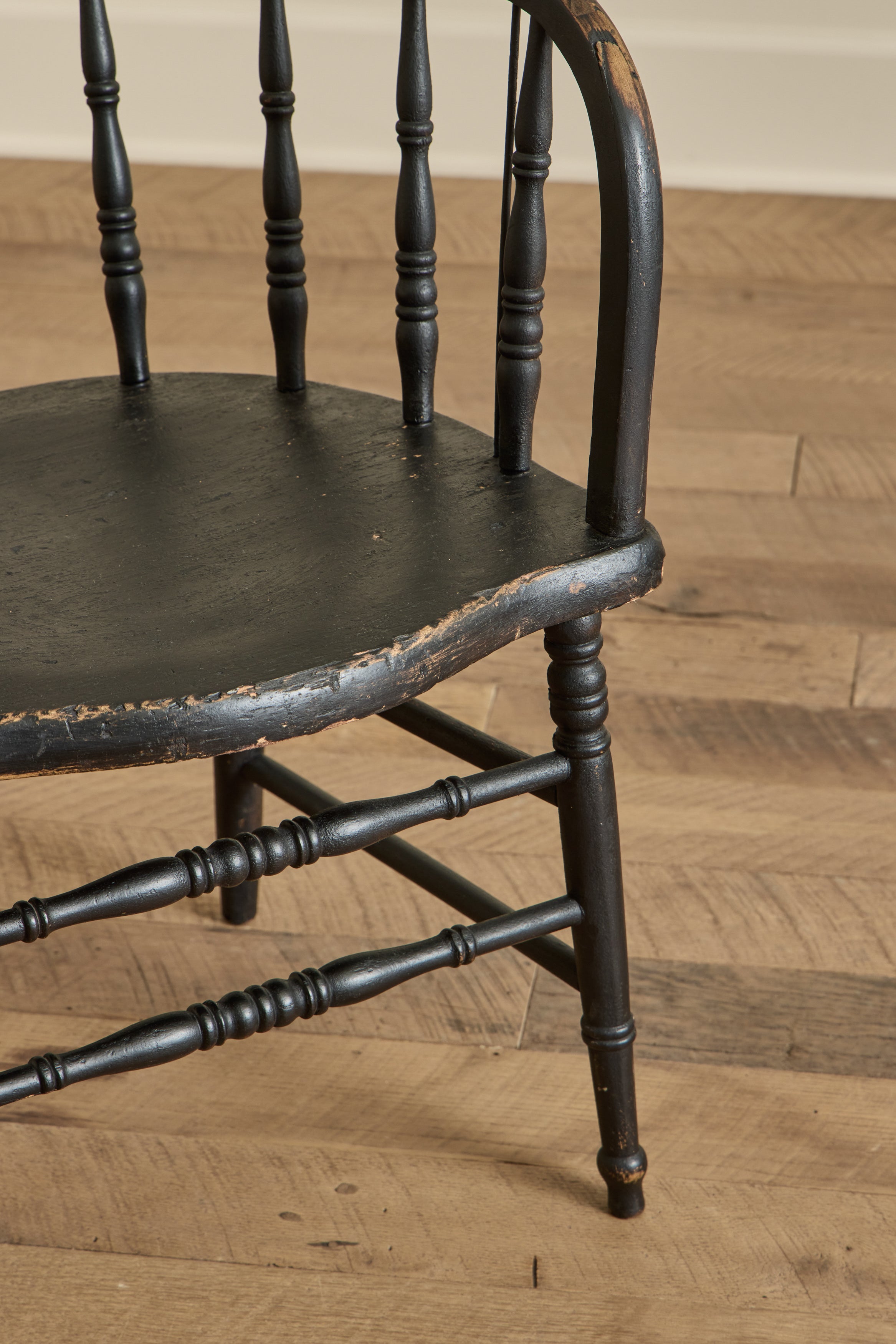 Set of 8 Spindle Back Chairs