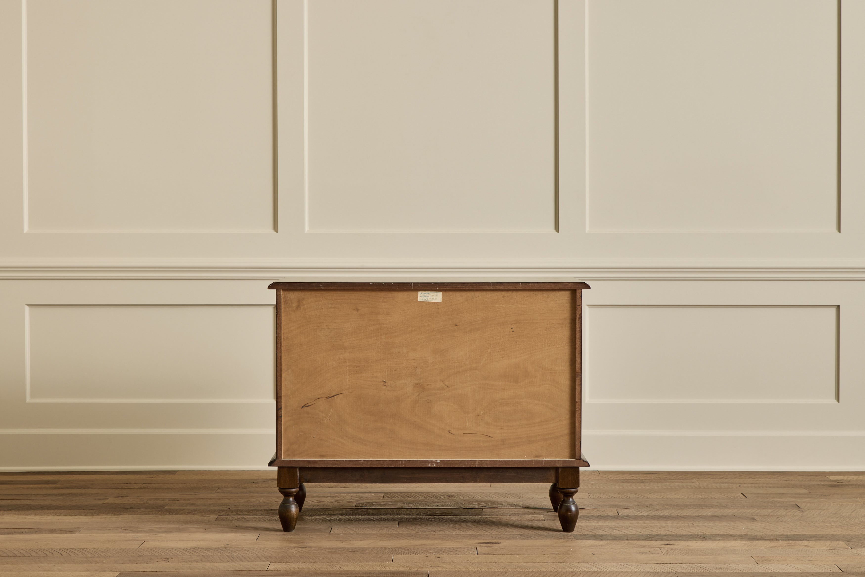 Dark Wood Carved Dresser