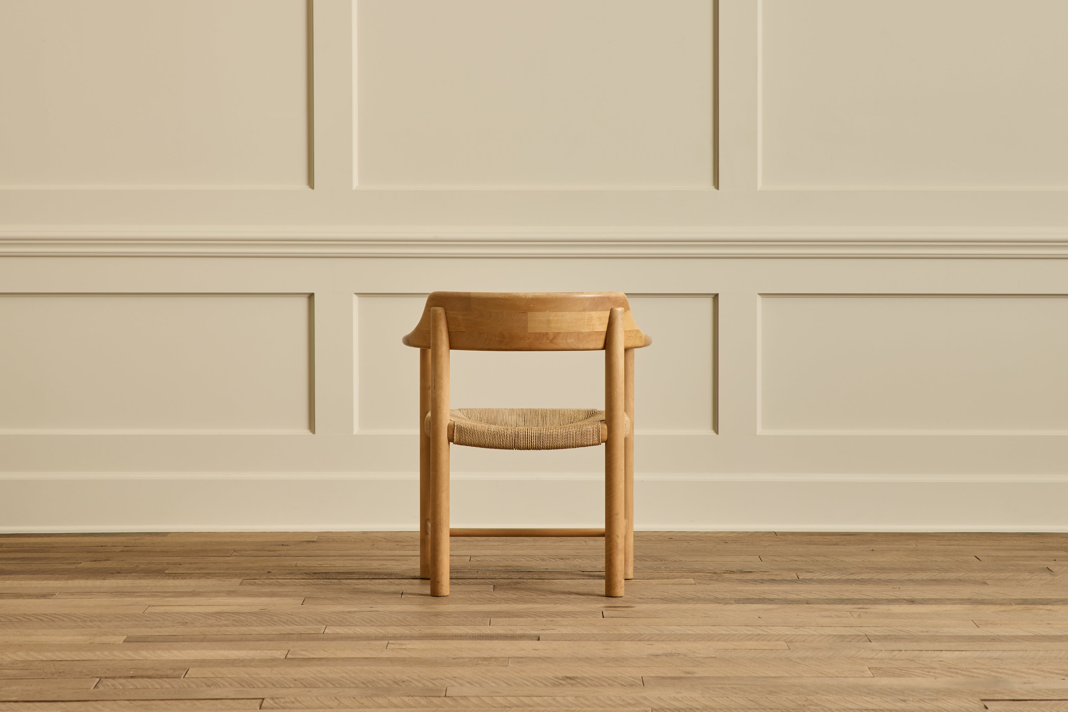 Set of 6 Rush Seat Daumiller Chairs