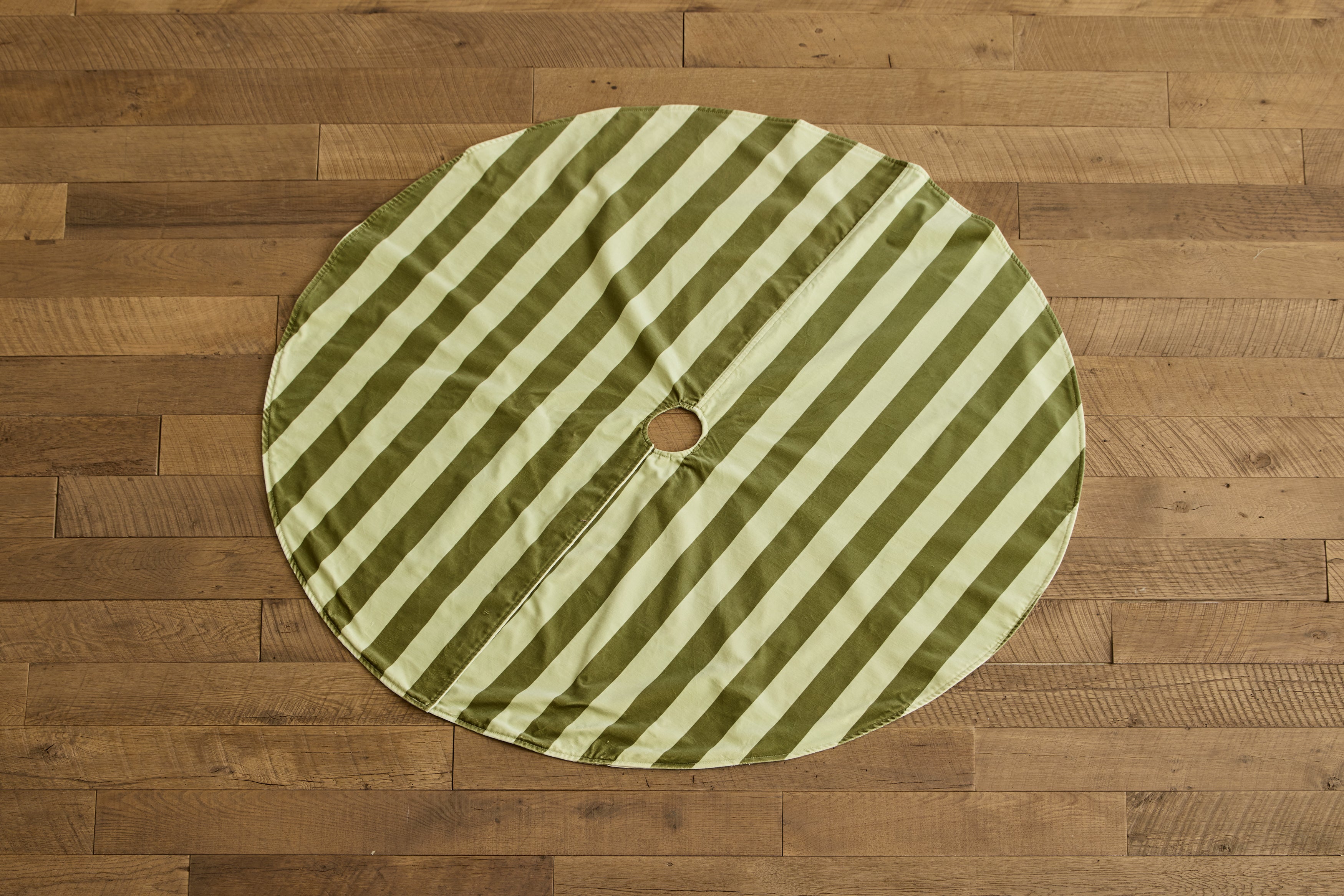 Tree Skirt, Camelot Stripe in Juniper