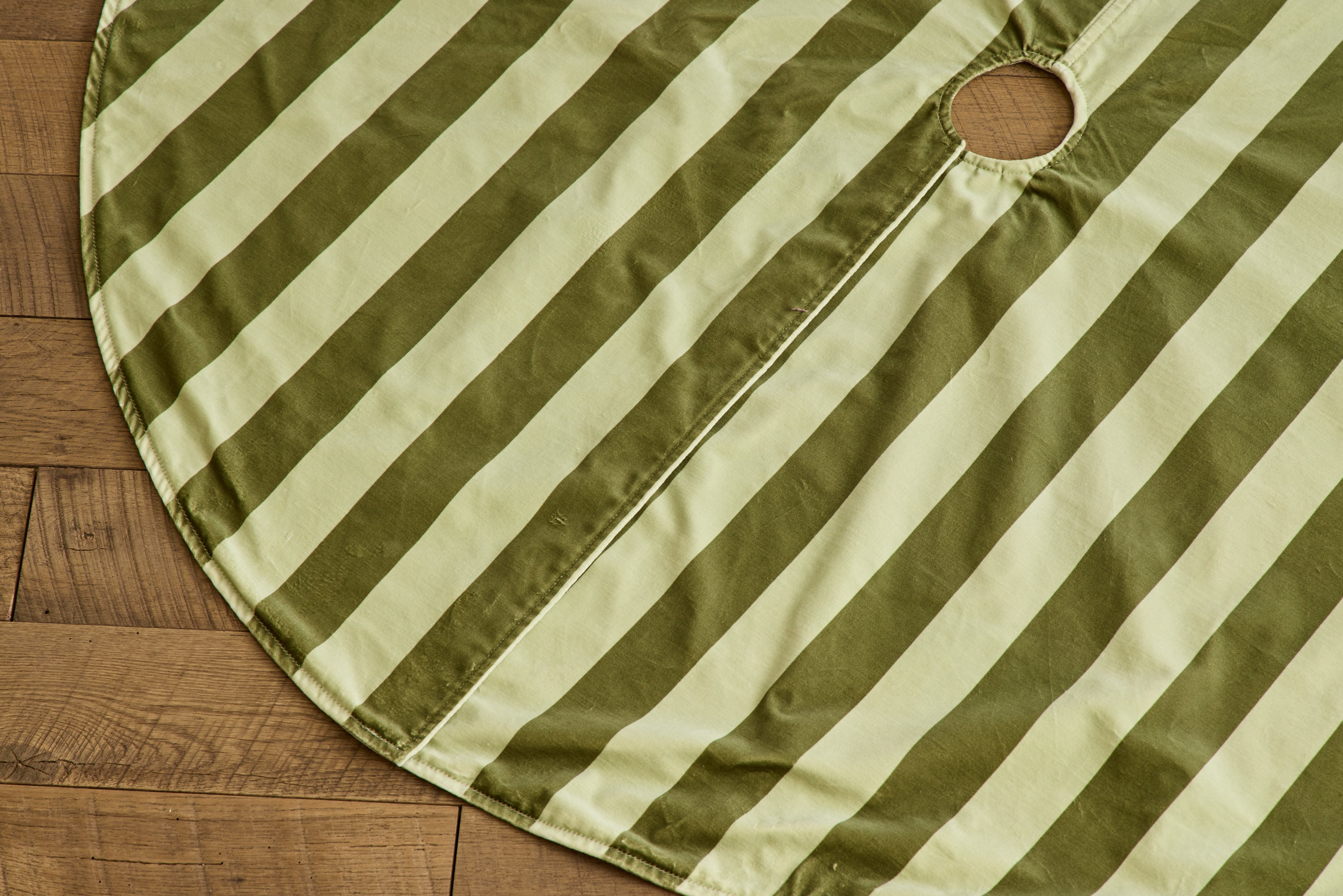 Tree Skirt, Camelot Stripe in Juniper