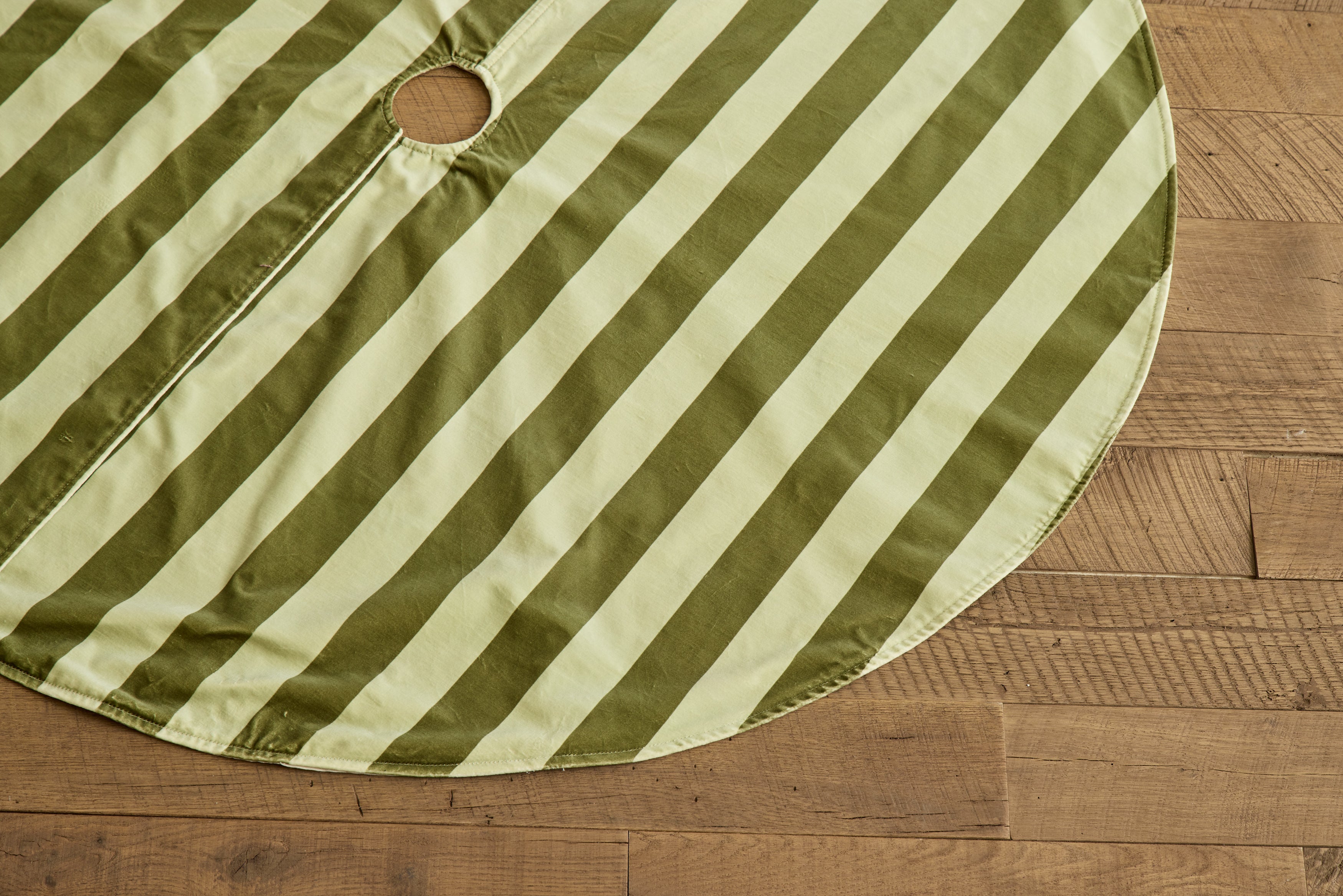 Tree Skirt, Camelot Stripe in Juniper