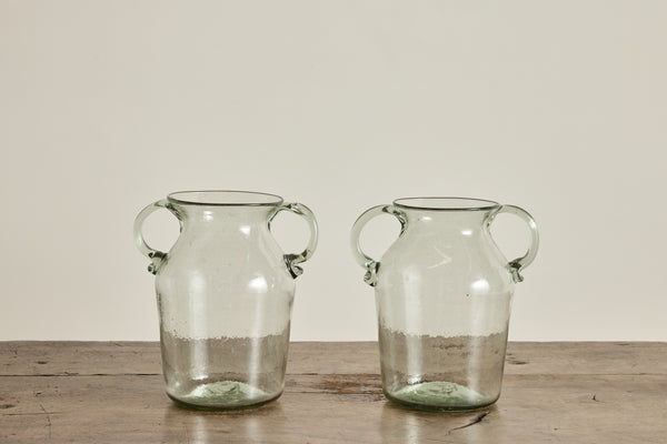 VTG GLASS MILK JUG