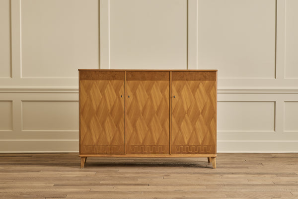 1940s Swedish Inlay Highboard