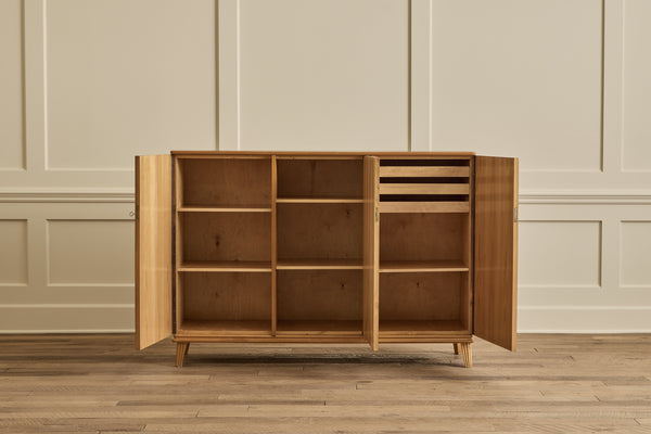 1940s Swedish Inlay Highboard