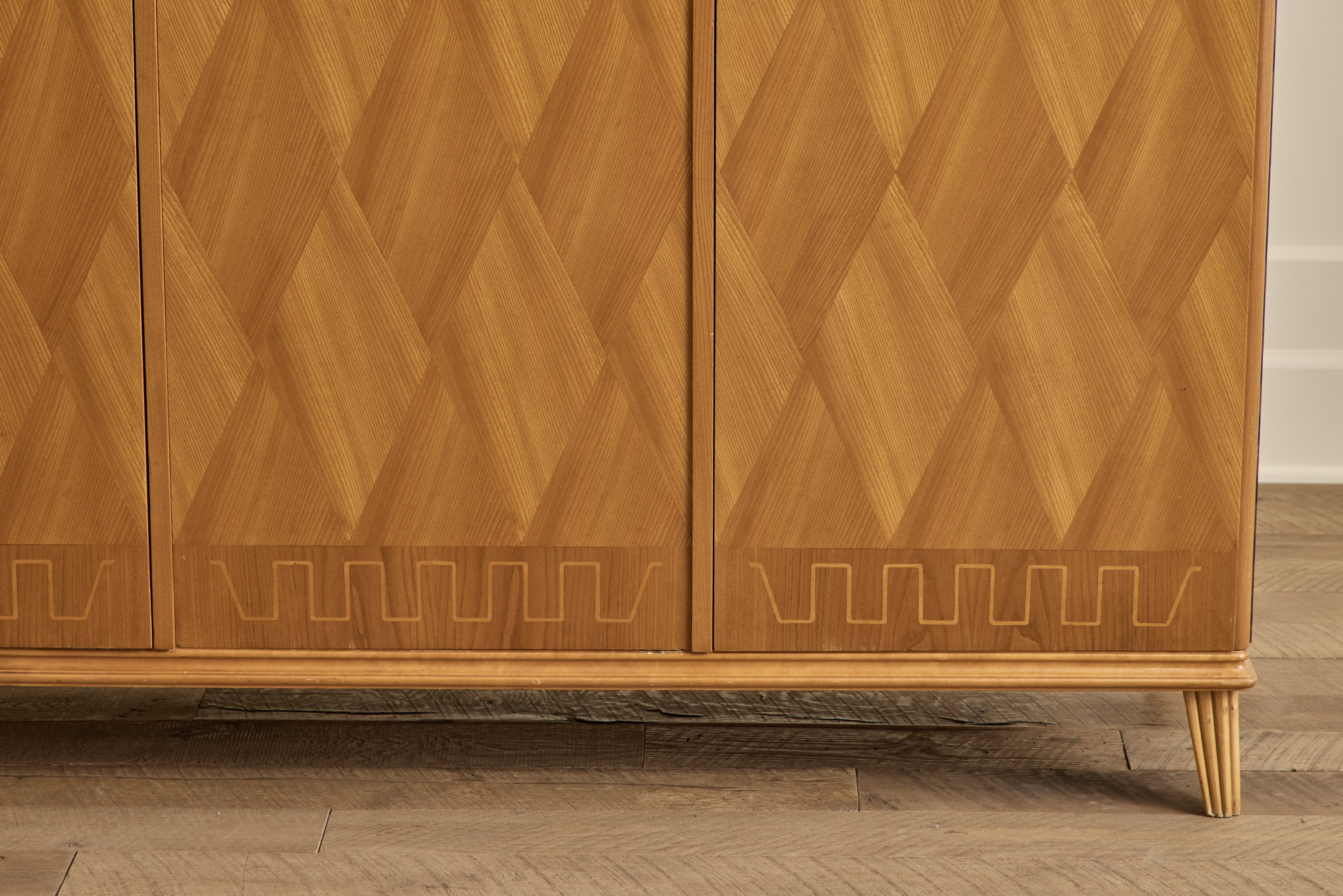 1940s Swedish Inlay Highboard