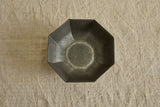 Octagonal Pewter Bowl