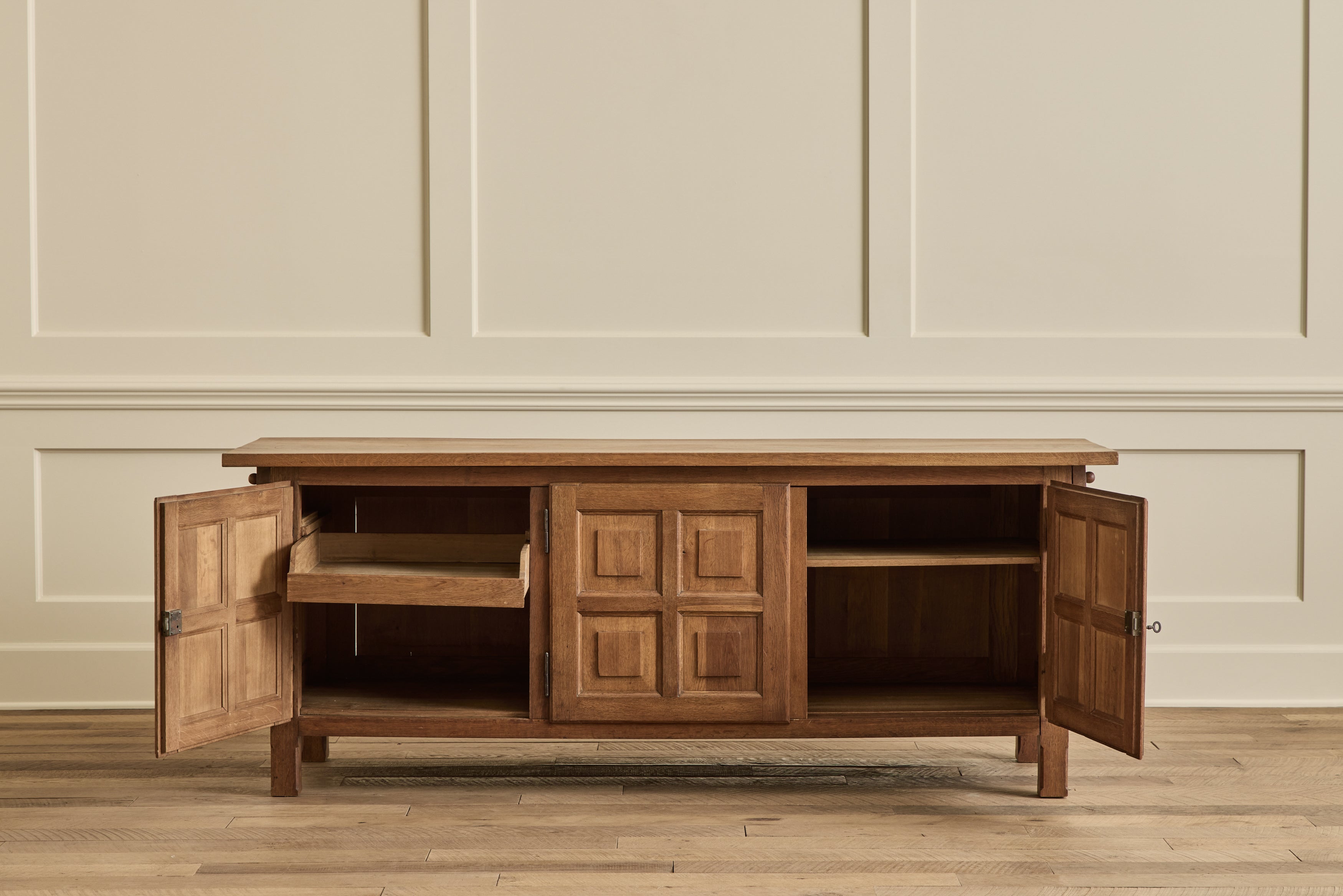 French Brutalist Credenza