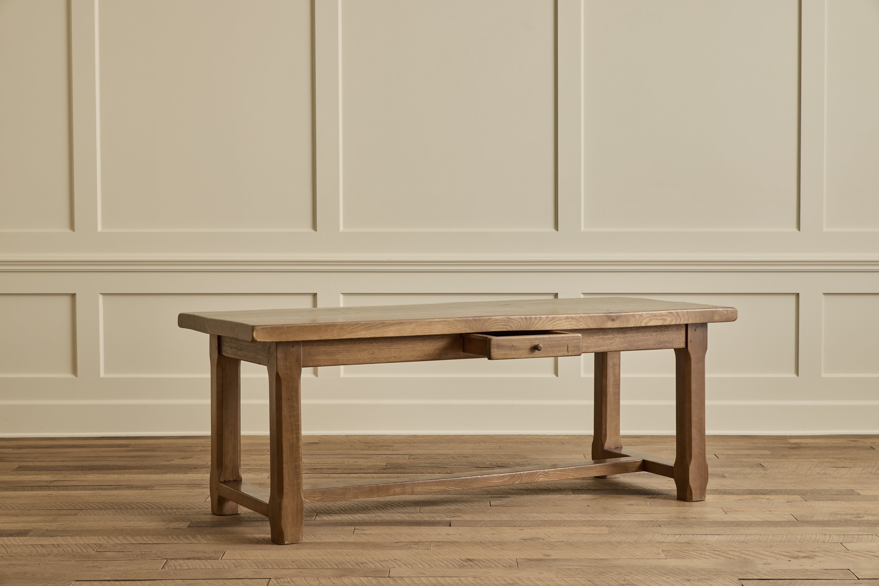 French Plank-Top Farm Table
