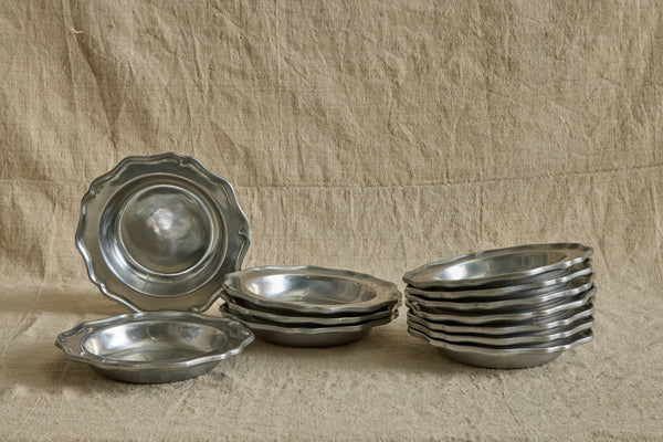 1970s Pewtarex Bowl 9"