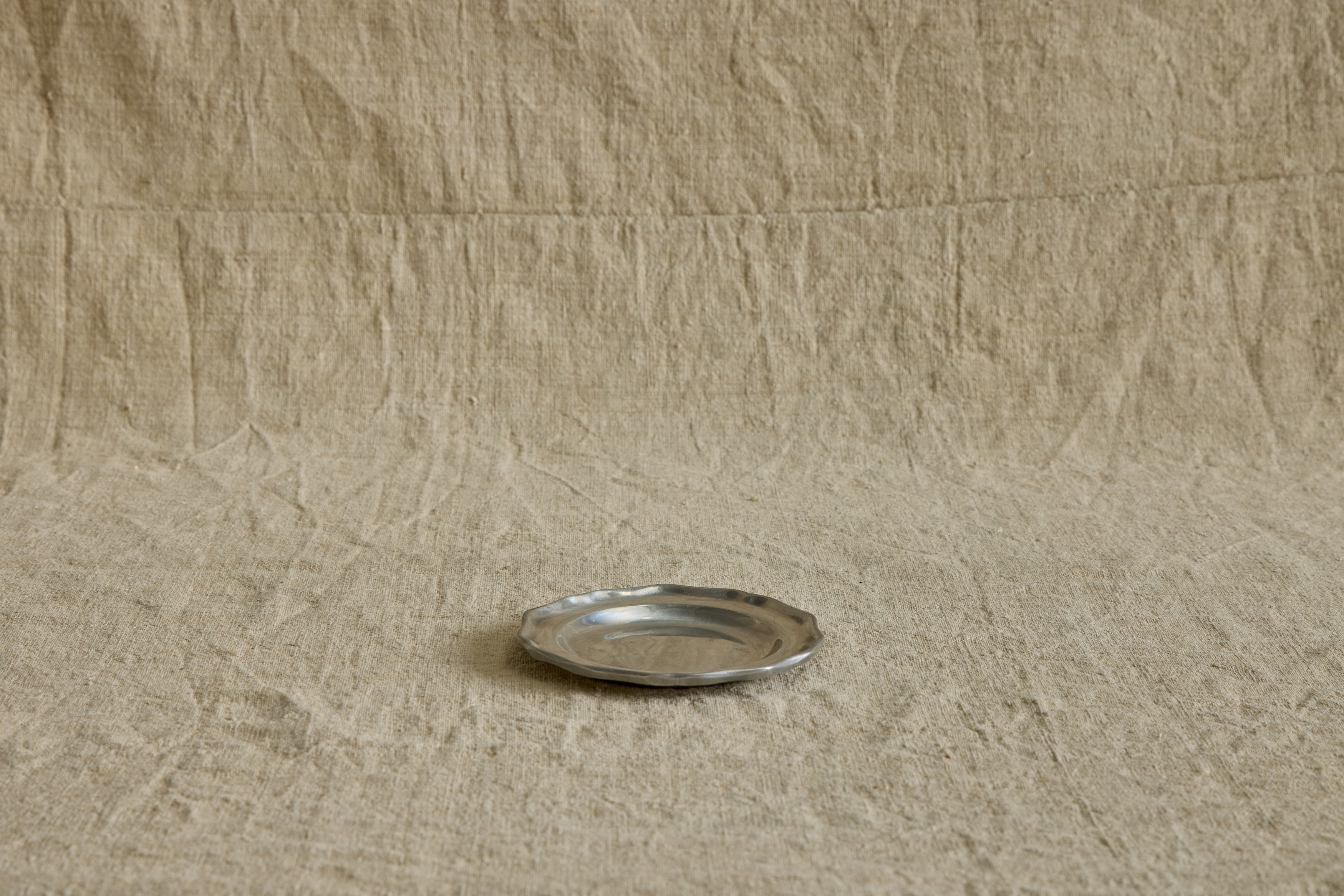 1970s Pewtarex Hors D'oeuvres Plate 6"