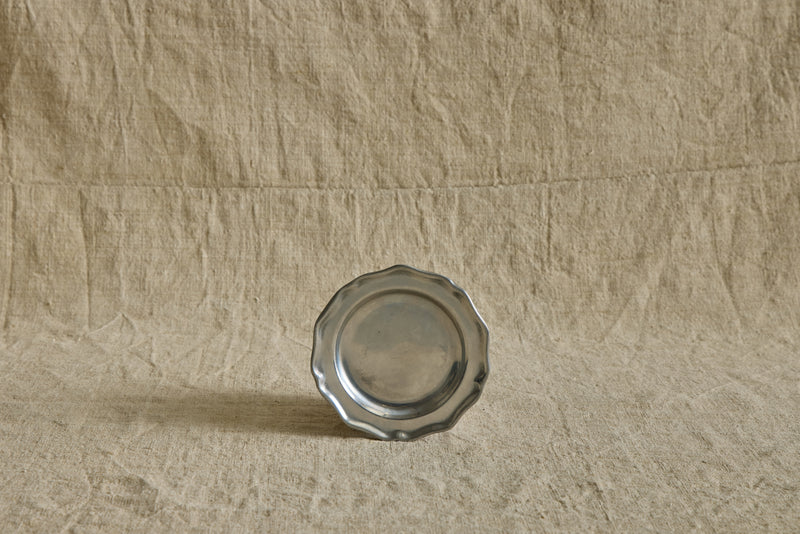 1970s Pewtarex Hors D'oeuvres Plate 6"