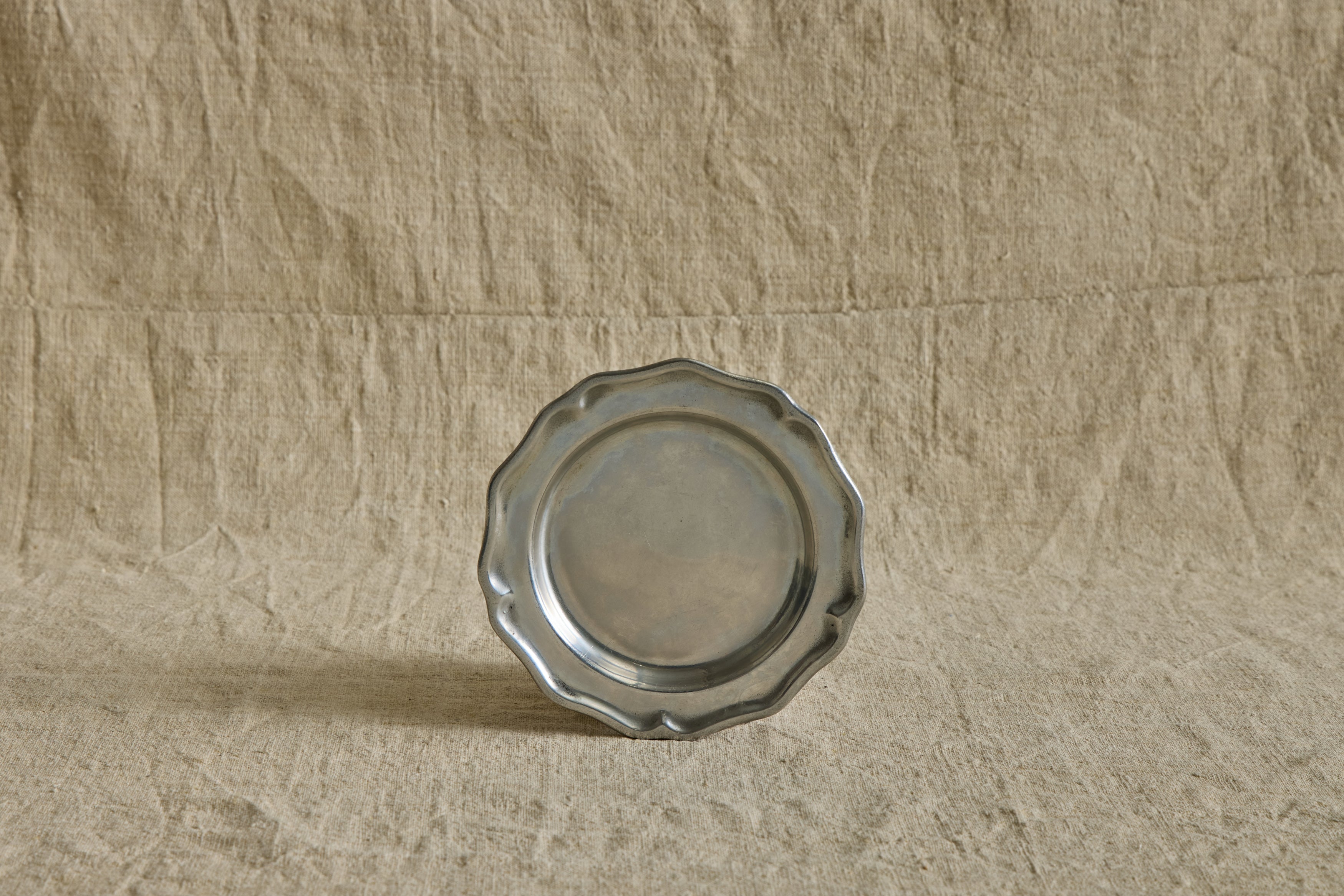 1970s Pewtarex Dessert Plate