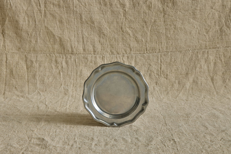 1970s Pewtarex Dessert Plate