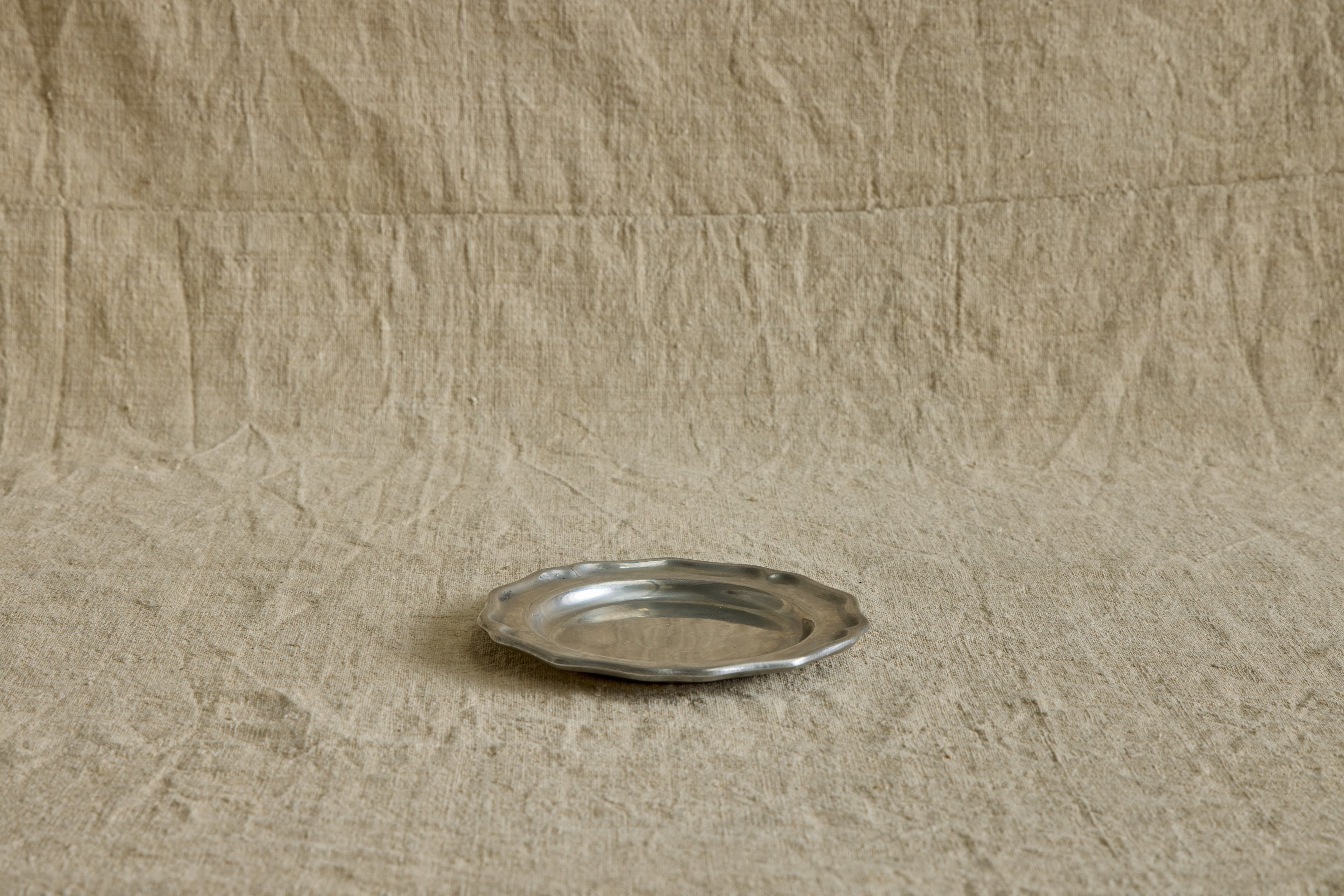 1970s Pewtarex Dessert Plate