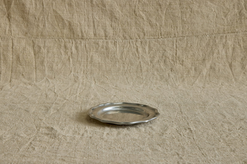 1970s Pewtarex Dessert Plate