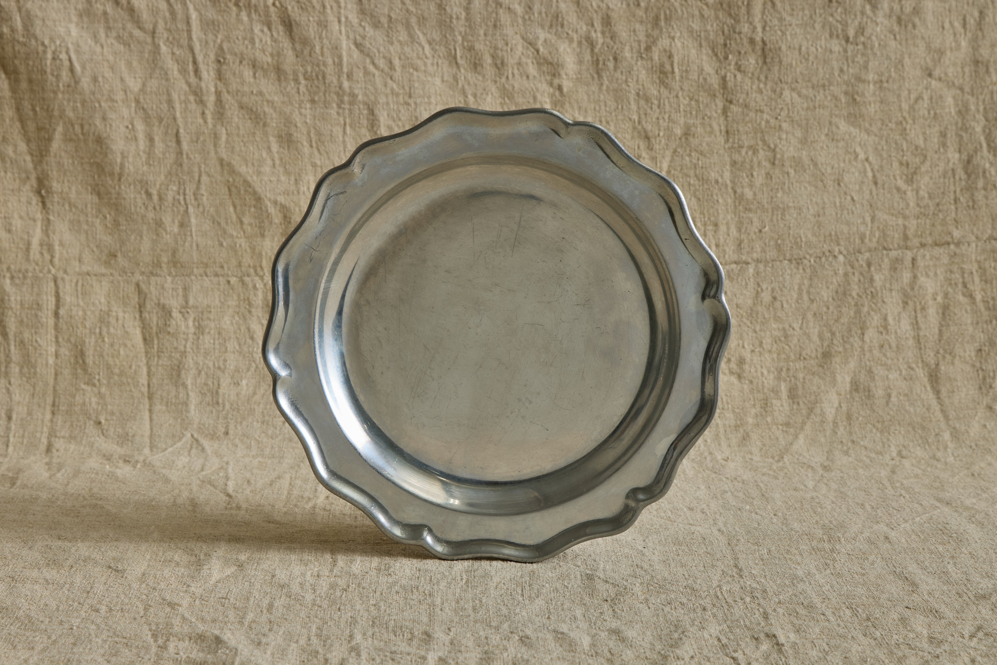 1970s Pewtarex Plate 12.5"