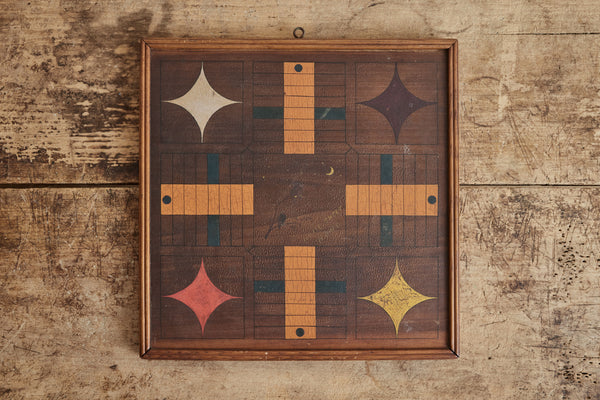 19th Century Parchessi Board