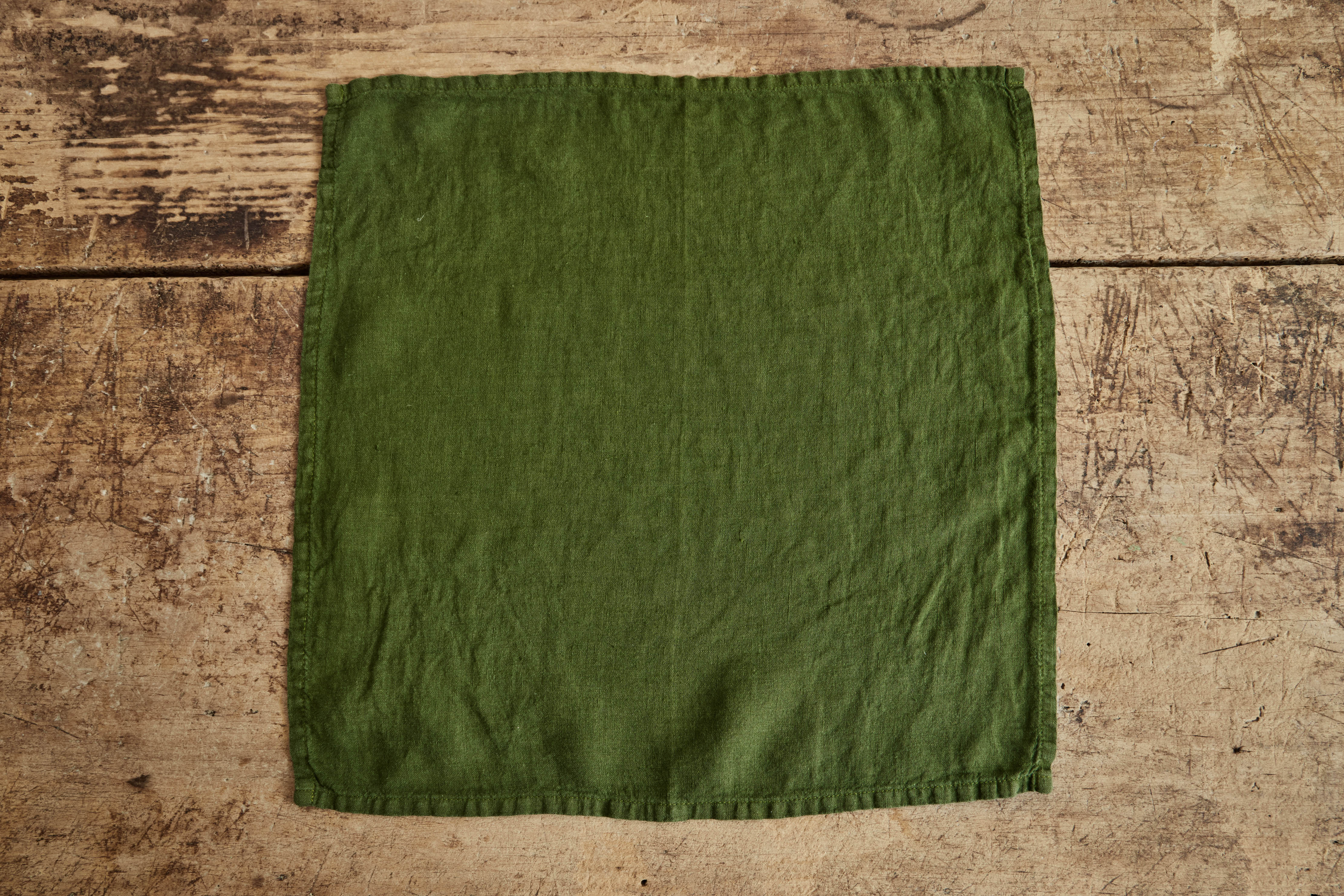 Once Milano Linen Napkins, Green