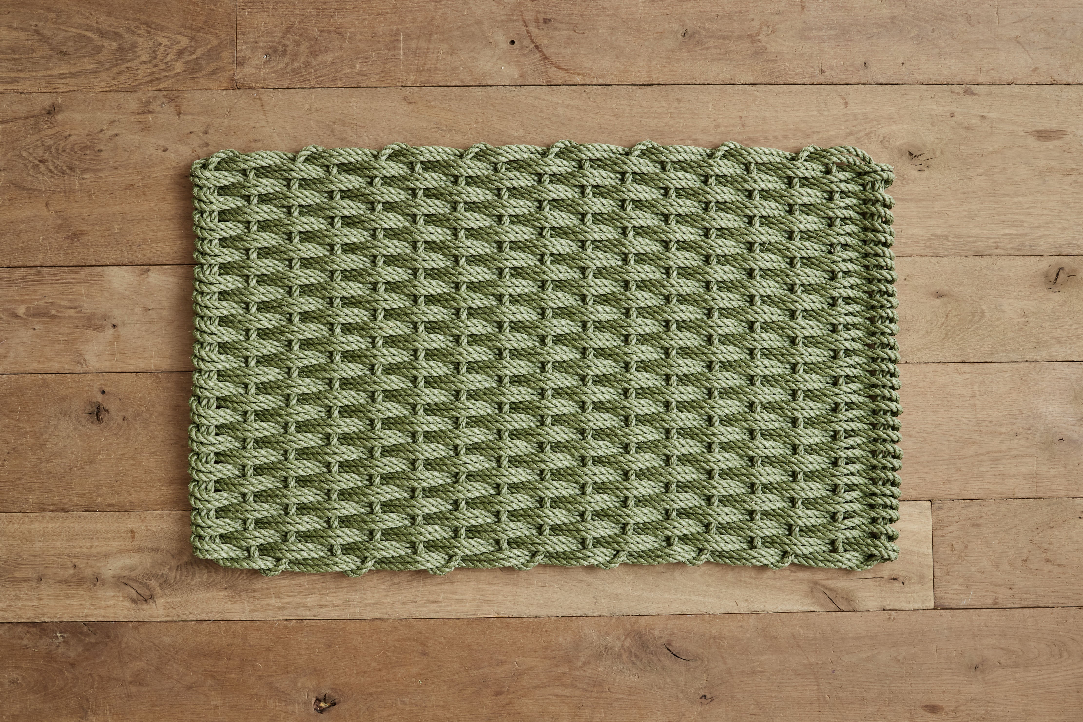 Woven Doormat Large in Loden