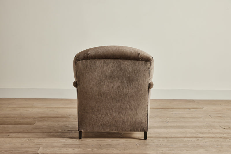 Nickey Kehoe English Roll Arm Chair - In Stock