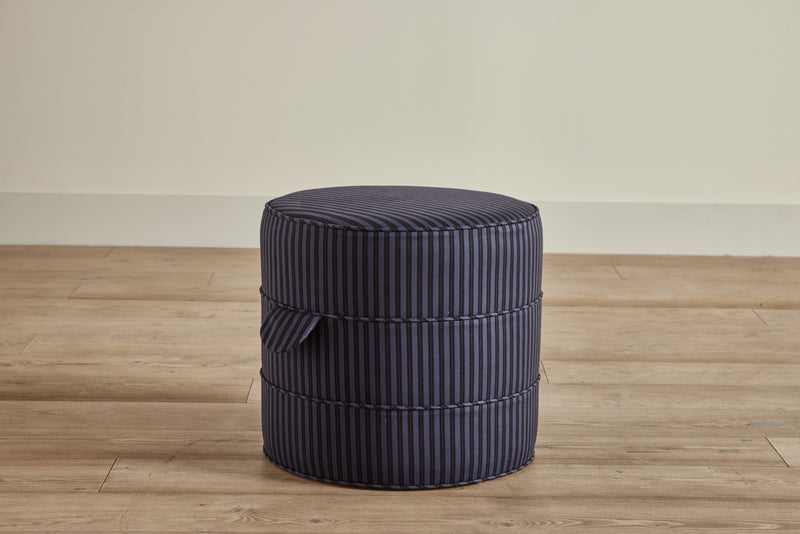 Nickey Kehoe 17" Round Hassock - In Stock