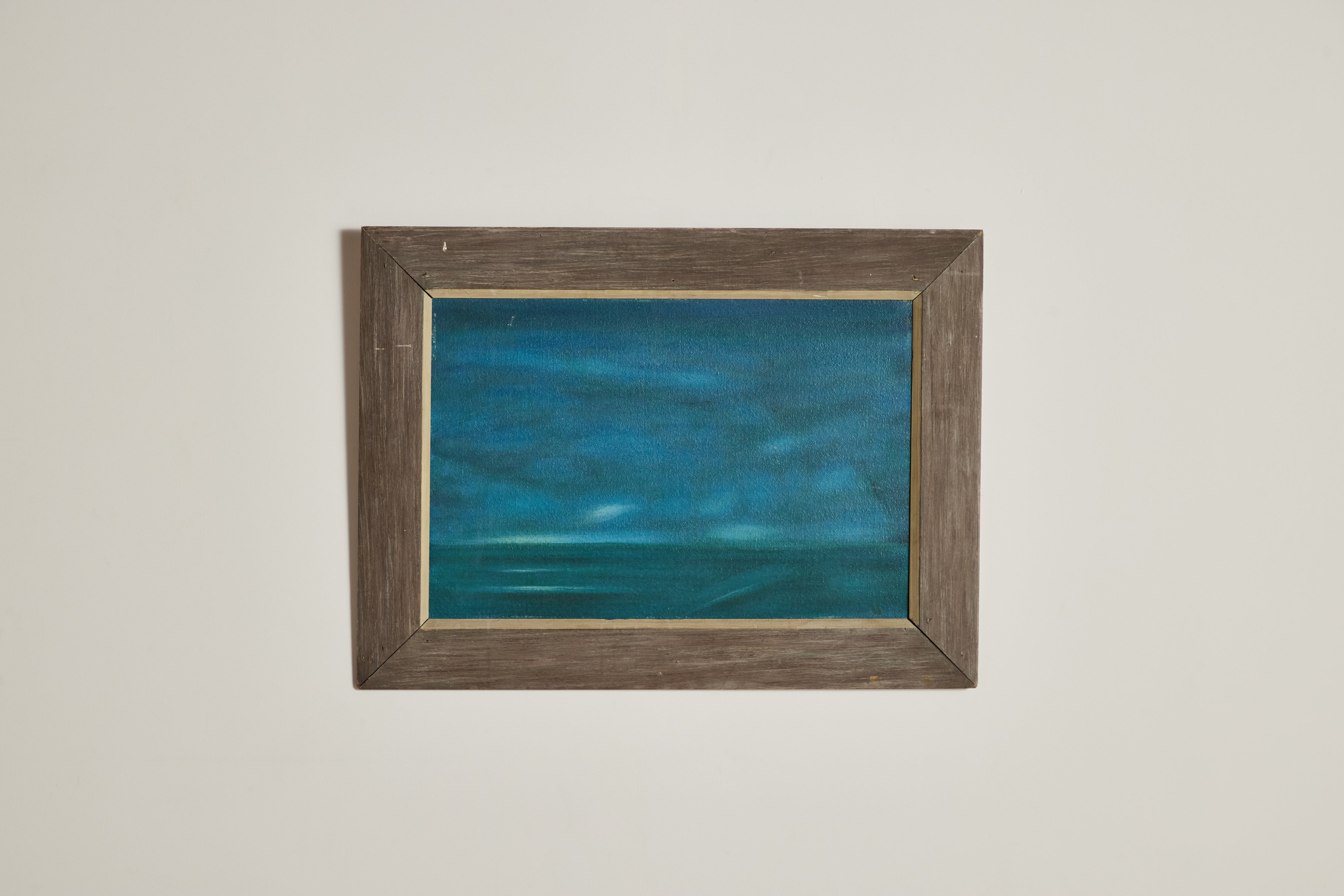 Ed Shewmake "Blue Horizon" Painting